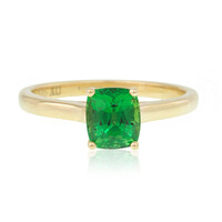 Gouden ring met een tsavoriet (AMAYANI)