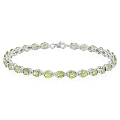 Zilveren armband met Paraiba toermalijnen