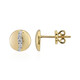 Gouden oorbellen met Diamanten SI1 (G) (Annette)