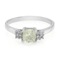 Zilveren ring met een Orthoklaas