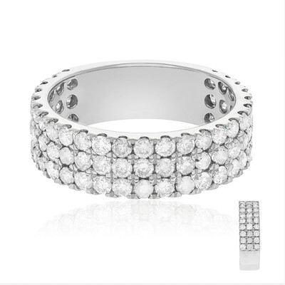 Gouden ring met I1 (H) Diamanten (CIRARI)