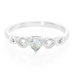 Zilveren ring met een fancy tanzaniet