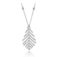 Gouden halsketting met I1 (H) Diamanten (CIRARI)