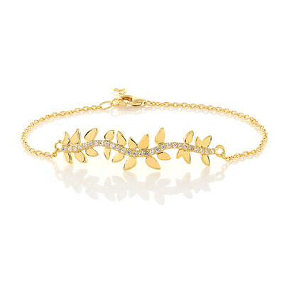 Zilveren armband met zirkonen