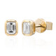 Gouden oorbellen met SI1 (H) Diamanten (CIRARI)