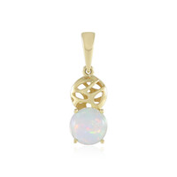 Gouden hanger met een Welo-opaal (Ornaments by de Melo)