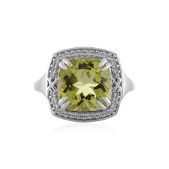 Zilveren ring met een Limoen Kwarts