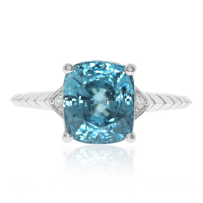 Gouden ring met een Ratanakiri zirkoon (CIRARI)