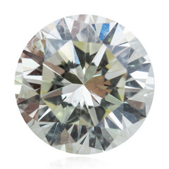 Edelsteen met een gele SI2 diamant