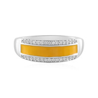 Zilveren ring met zirkonen