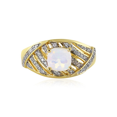 Zilveren ring met een Welo-opaal