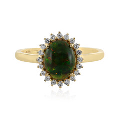 Gouden ring met een Mezezo opaal (Adela Gold)