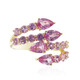 Gouden ring met roze saffieren (CIRARI)
