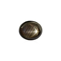 Edelsteen met een zwarte ster saffier 7,695 ct