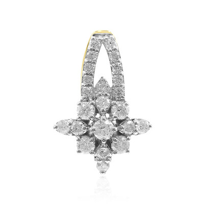 Gouden hanger met een Diamant SI2 (G) (Annette)