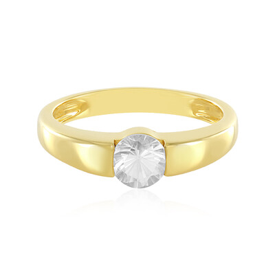 Zilveren ring met een zirkoon