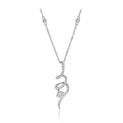 Gouden halsketting met een I1 (H) Diamant (CIRARI)