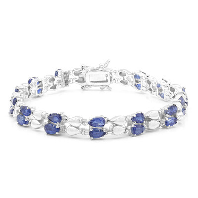 Zilveren armband met kyanieten