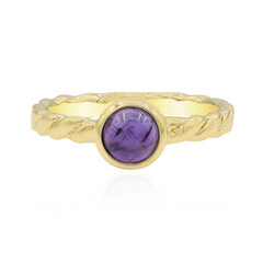 Zilveren ring met een amethist