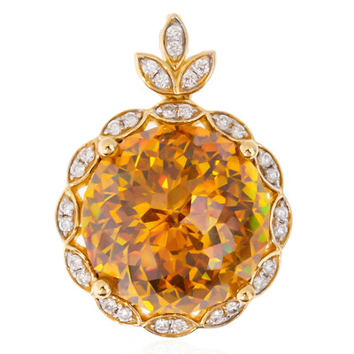 Gouden hanger met een sfaleriet (AMAYANI)
