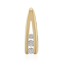 Gouden hanger met IF Diamanten (D)