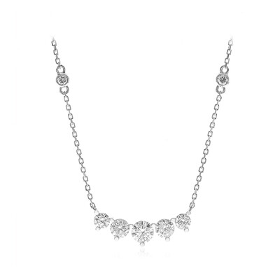 Gouden halsketting met een I1 (H) Diamant (CIRARI)