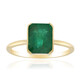 Gouden ring met een Sao Francisco smaragd