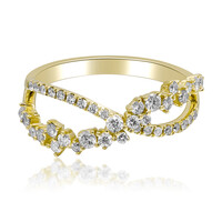 Gouden ring met SI2 (H) Diamanten (CIRARI)