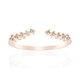 Gouden ring met SI1 Argyle Rose De France Diamanten (Annette)