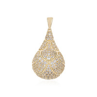 Gouden hanger met zirkonen (KM by Juwelo)