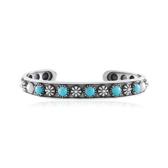 Zilveren armband met Sleeping Beauty Turkooisen (Desert Chic)