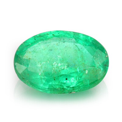 Edelsteen met een Zambia-smaragd 1,1 ct