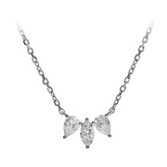 Gouden halsketting met SI1 (H) Diamanten (CIRARI)