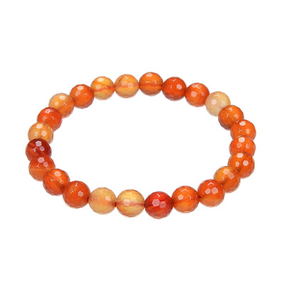 Armband met carneoolstenen