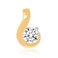 Gouden hanger met een IF Diamant (D)