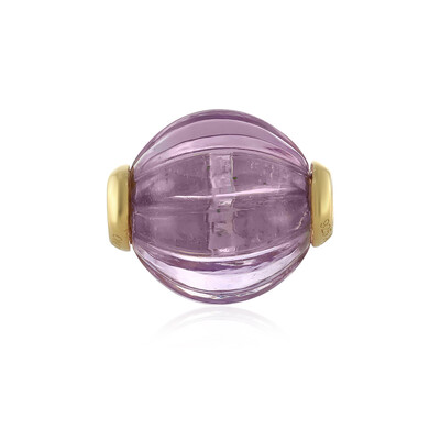 Zilveren hanger met een lavendel amethist (MONOSONO COLLECTION)