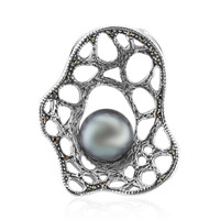 Zilveren hanger met een Tahiti parel (Annette classic)