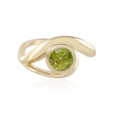 Gouden ring met een Sfeen
