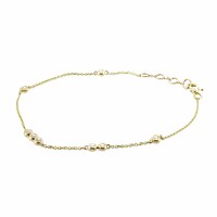 Gouden armband met SI1 (H) Diamanten