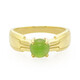Zilveren herenring met een keizerlijk chrysopraas