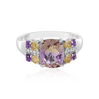 Zilveren ring met een Anahi Ametrien