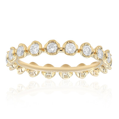 Gouden ring met VS2 (H) Diamanten (CIRARI)