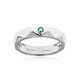 Gouden ring met een AAA Zambia smaragd (de Melo)