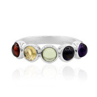 Zilveren ring met een Mozambique granaat