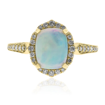 Gouden ring met een AAA Welo-opaal (CIRARI)