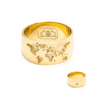 Gouden ring met een SI diamant