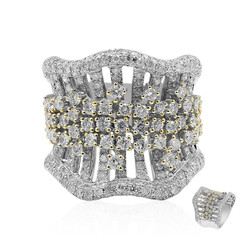 Gouden ring met SI2 (H) Diamanten (Estée Collection)
