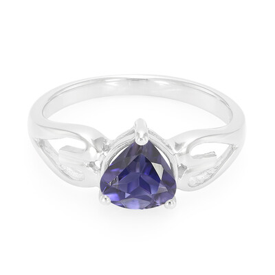Zilveren ring met een Orissa ioliet