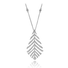 Gouden halsketting met I1 (H) Diamanten (CIRARI)