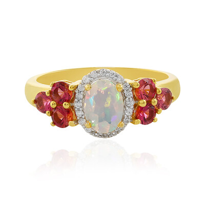 Zilveren ring met een Welo-opaal